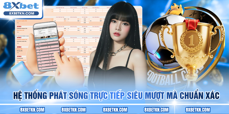 Hệ thống phát sóng trực tiếp siêu mượt mà chuẩn xác